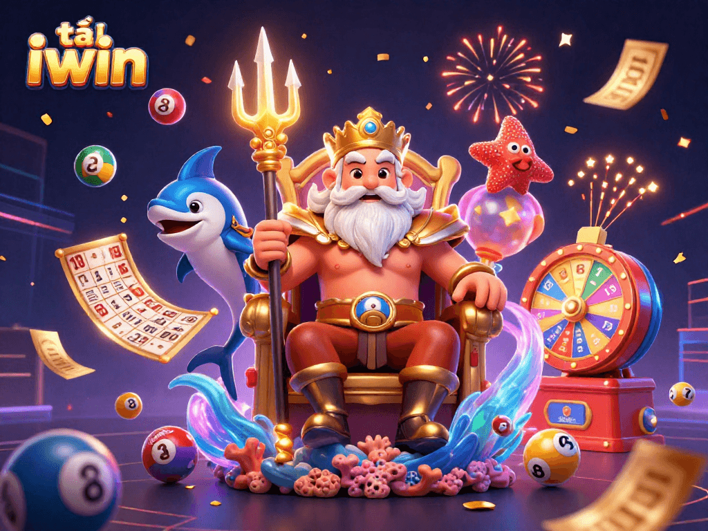 Engage in exciting gameplay with tải iwin, featuring Neptune, samurai, and lottery elements!