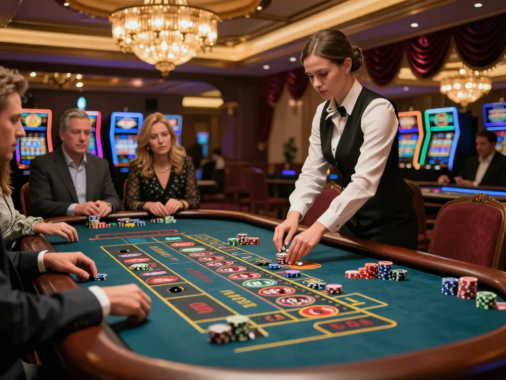 Experience roulette excitement at https://fc88.today with players engaging eagerly at the vibrant table.