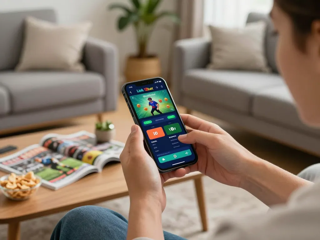 Đặt cược bằng ứng dụng Link 12bet, nổi bật với các tùy chọn thể thao sống động và không khí ấm cúng tại nhà.