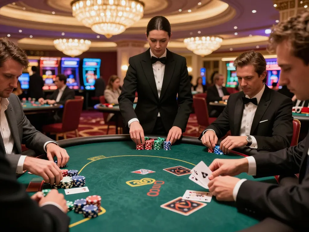 Experience strategy and excitement at hytw3339 poker table under elegant lighting