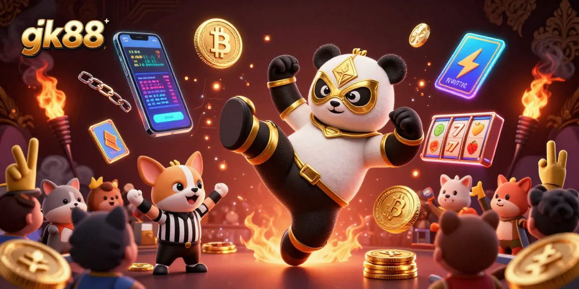 Experience thrilling gameplay at gk88 Casino with vibrant 3D characters and stunning visuals.
